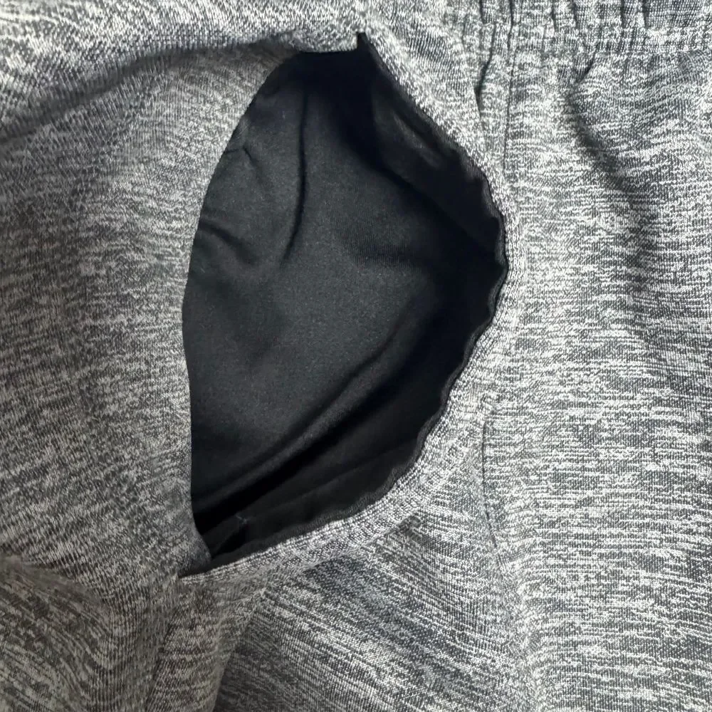 Adidas Men's Size Large Gray 3 Stripe Climawarm Athletic Sweatpants‎